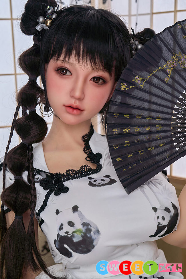 sanhui doll 小优 中華風コスチュームのツインテール美少女 アダルトドール 145cm Gカップ 巨乳 フルシリコン製 ラブドール