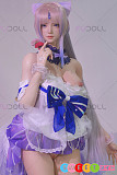 ダッチワイフ 美少女 コスチューム 161cm Eカップ シリコン製 FUDOLL J002丽芙 ゲームキャラのコスプレ