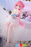 等身大ラブドール 85cm ピンク髪アニメ美少女 魔族人形 MOZU DOLL 桃香 ソフトビニールヘッド TPEボディ