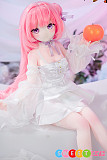 アダルト人形 ピンク髪の萌え系美少女 美肌 85cm美乳 魔族人形 MOZU DOLL 桃香 ソフトビニールヘッド TPEボディ