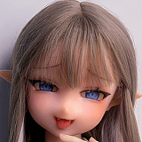 ElsaBabe RADA004 立華琴子 黒髪の可愛らしいプリンセス アニメラブドール 102cm シリコン製 セックスドール ふわりとしたドレス