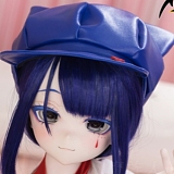 魔族人形 MOZU DOLL アニメ美少女 米拉ちゃん 115cm 普乳 かわいいラブドール ビニールヘッド TPEボディ 帽子美人