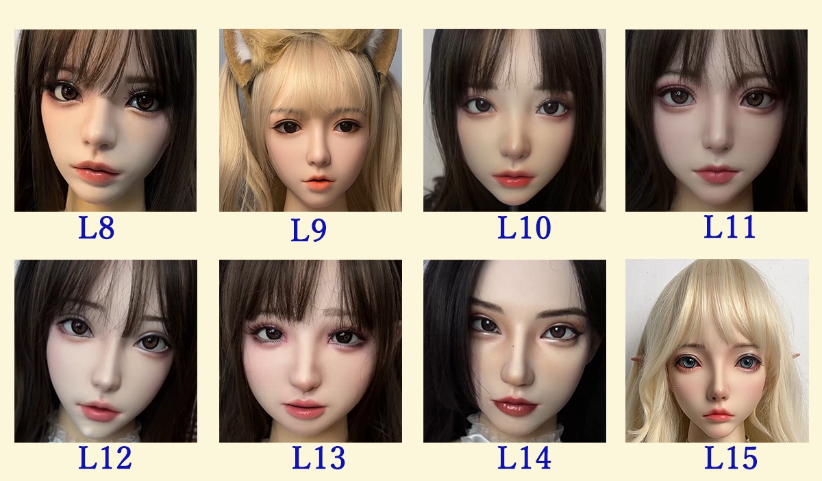 real girl L3ヘッド 人気ヘッド一覧 セックス可能 M16 リアルドール 可愛い 軟性シリコン ROS 口開閉 sexdoll