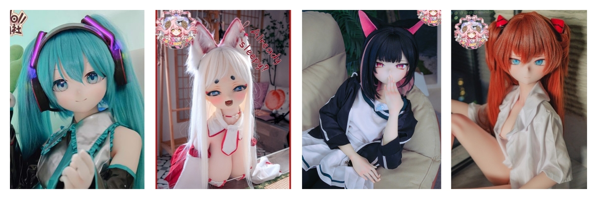 かわいい人気 羊角社 アニメラブドール