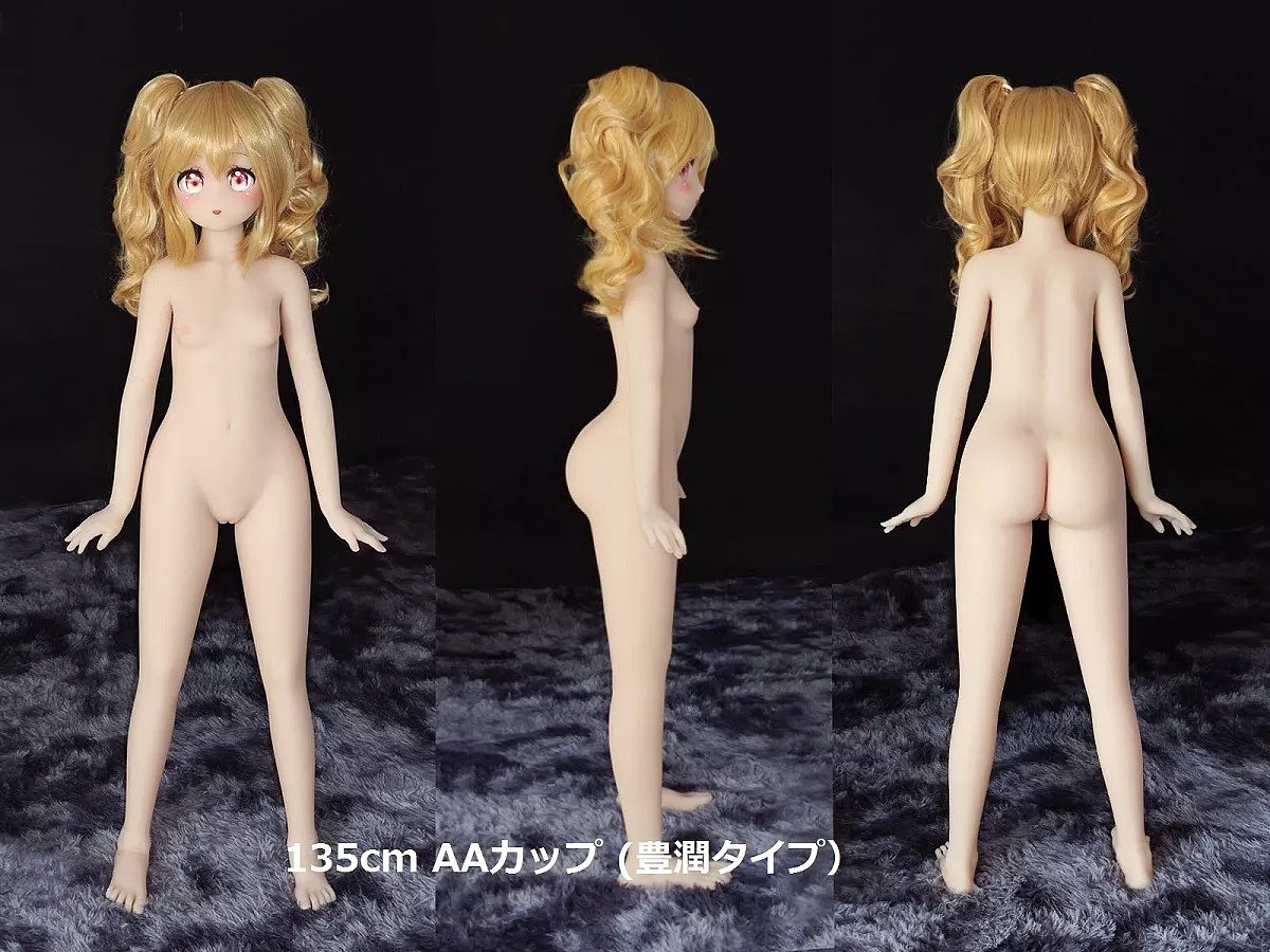 TPE製アニメセックスドール 135cm AAカップ 豊潤タイプ