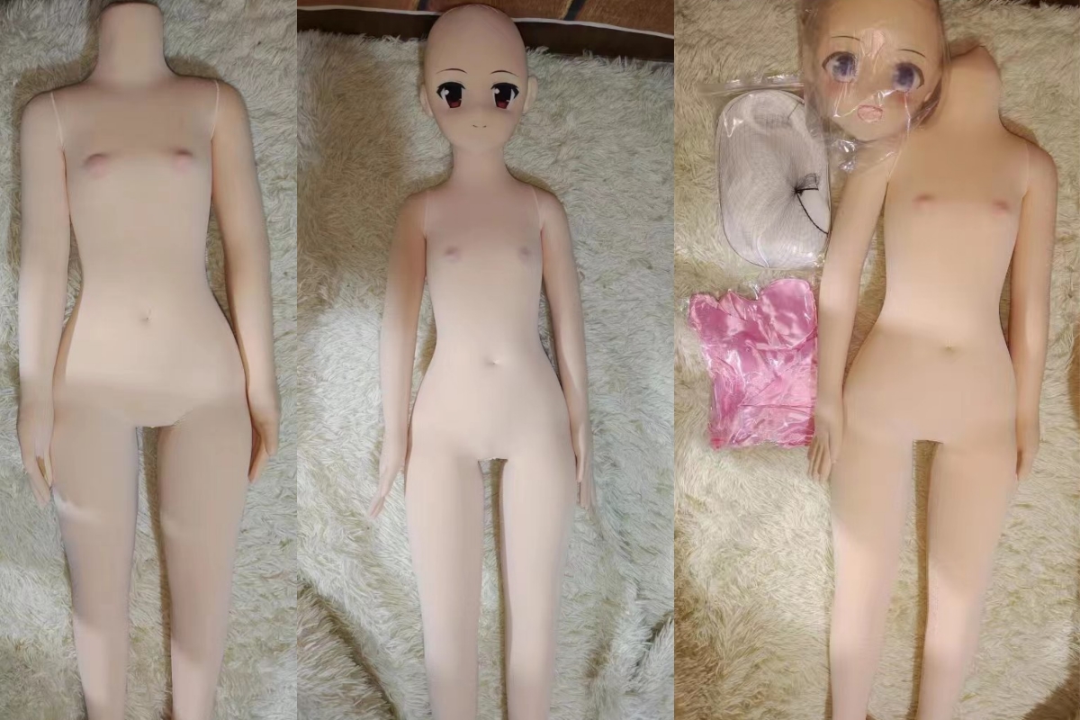 135cm 貧乳 布製 ラブドール ナチュラル アニメ