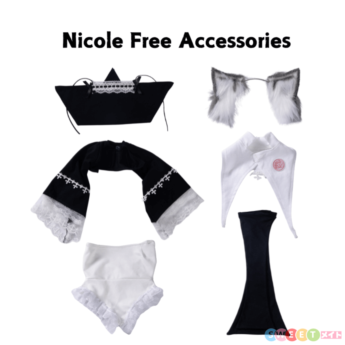 アニメ ファンタジー ケモ娘 猫耳 美少女 シスター オナホ化 ラブドール MRL Doll 妮可 ニコル Nicole3.0 65cm