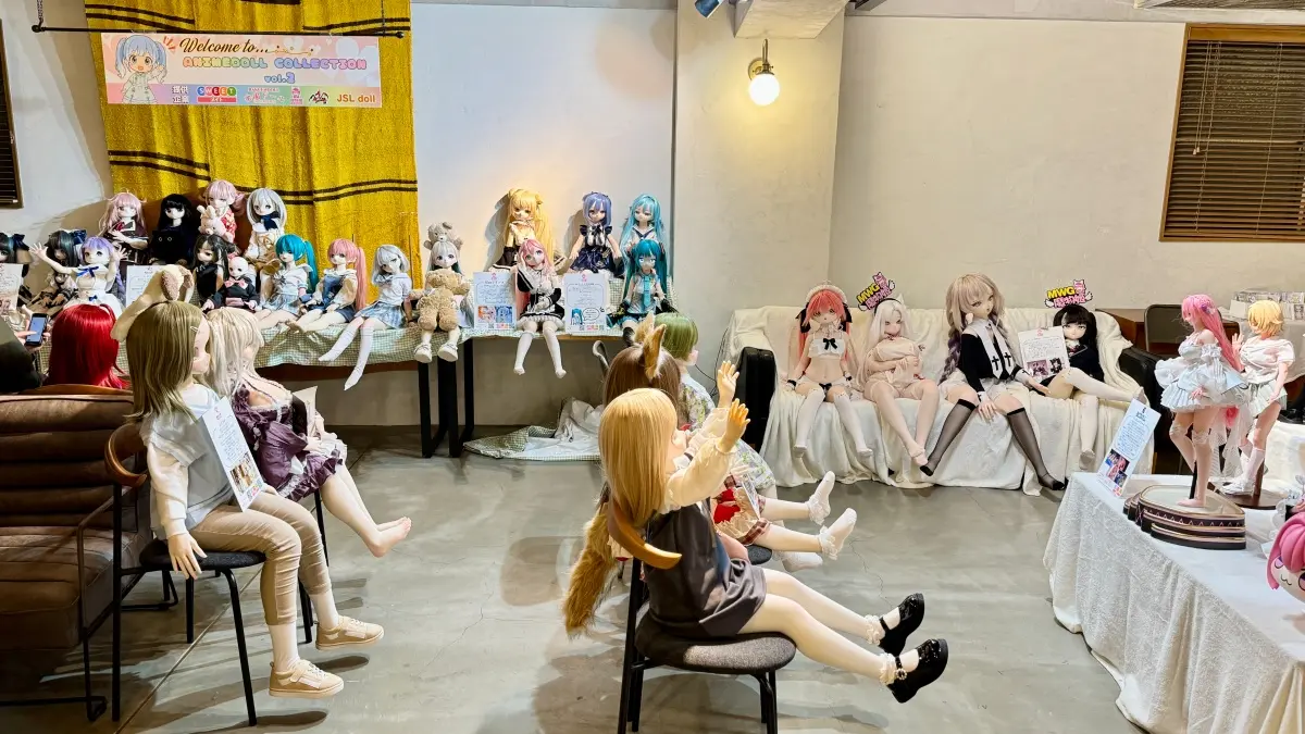 アニメドールコレクション Vol.2 会場全景、アニメドール