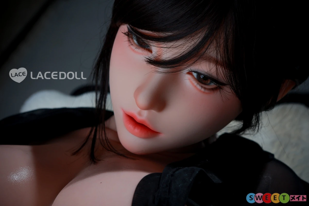ラブドール 晚冰 ヘッド リアルメイク 眼鏡美人 リアルフェイス