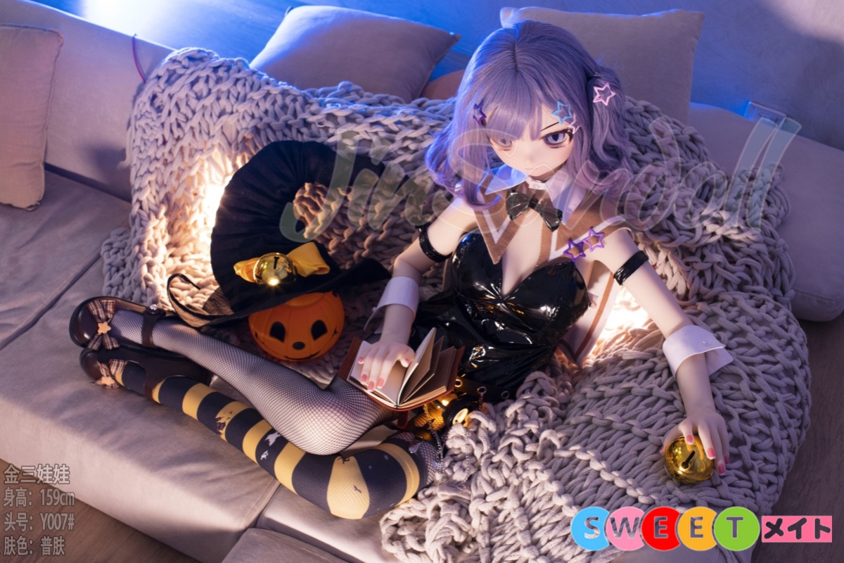 アニメドール 人気Y007 wmdoll 159cm 真面目顔 ツインテールガール コスプレ風