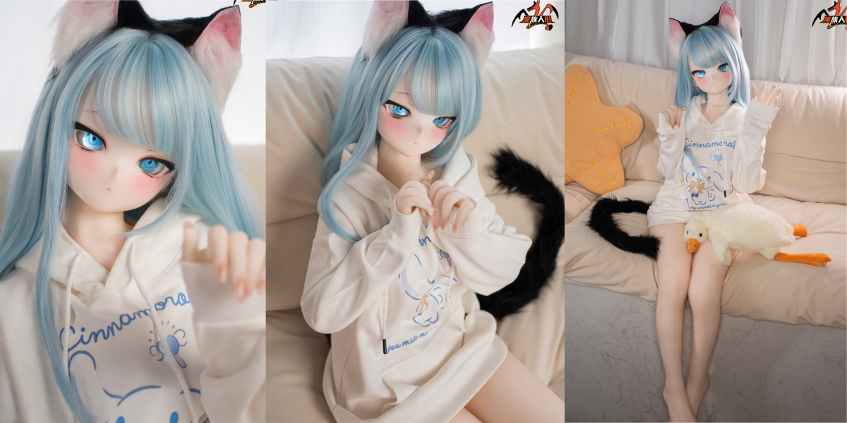 薄荷 sexdoll 141cm 等身大アニメリアルラブドール ソフトビニールヘッド