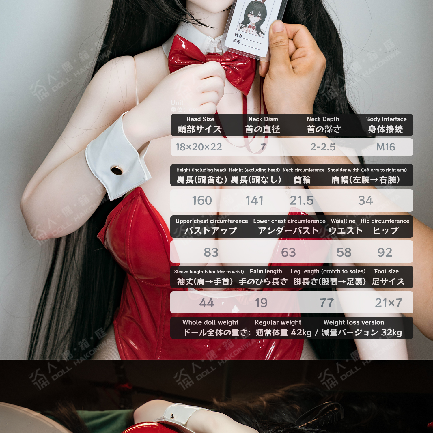 人偶箱庭 TAIHOヘッド アニメドール 160cm Eカップ 詳細情報