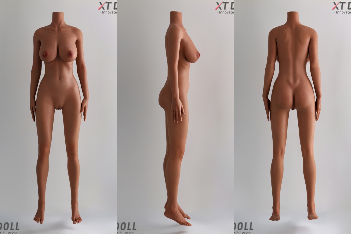 XTDOLL Maya (XT-29) 小麦色セクシー美人欧米風ギャルメイクリアルドール 163cm Fカップ  三面図
