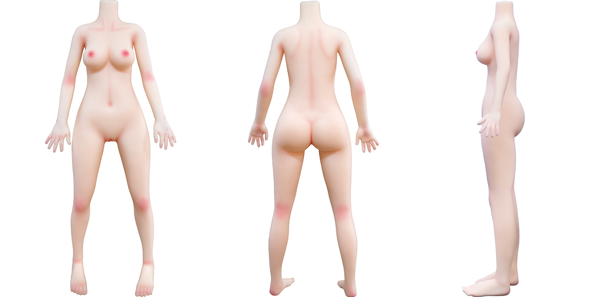 JSL DOLL 85cmボディ三面図