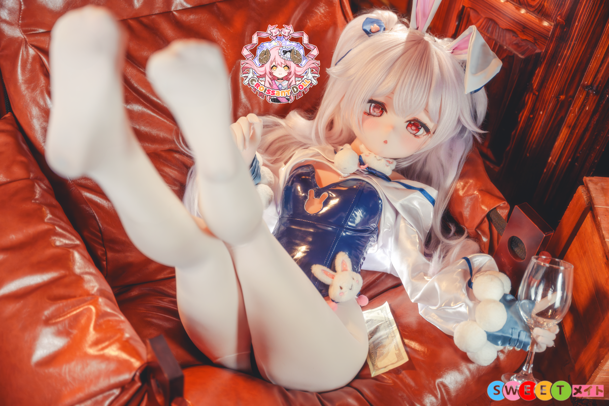 うさ耳美少女 M字開脚 アニメドール 羊角社 141cmM 拉菲ヘッド