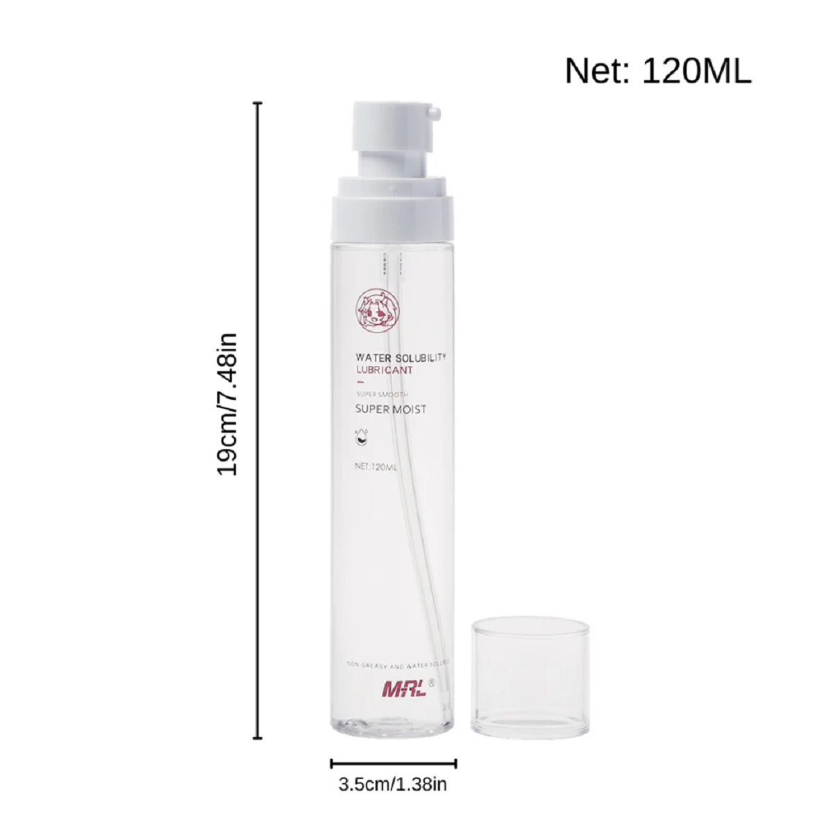 水溶性潤滑ローション 120ml 肌にやさしく洗浄簡単 ラブドール用