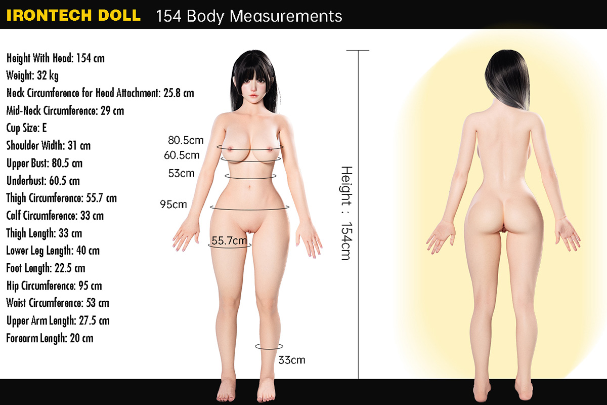 Irontech Doll Youngシリーズ ラブドール 154cmボディ