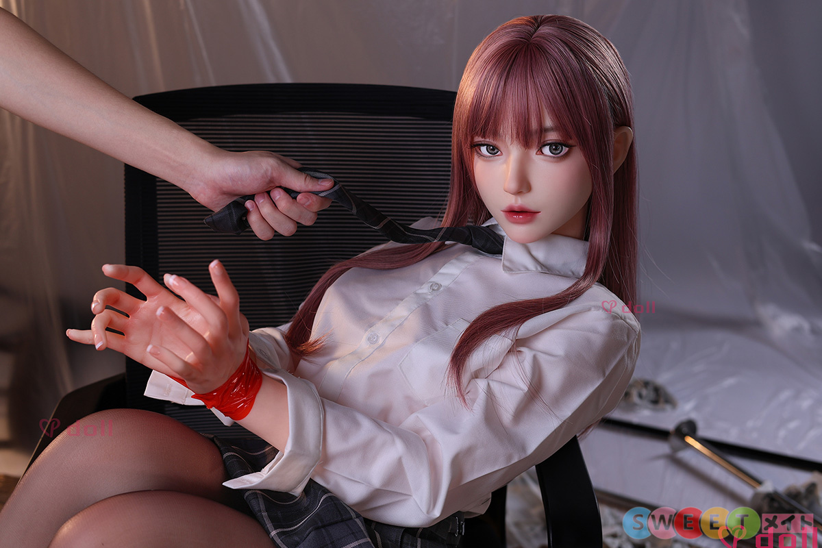 CPDOLL セックスドール 赤い髪の制服美少女