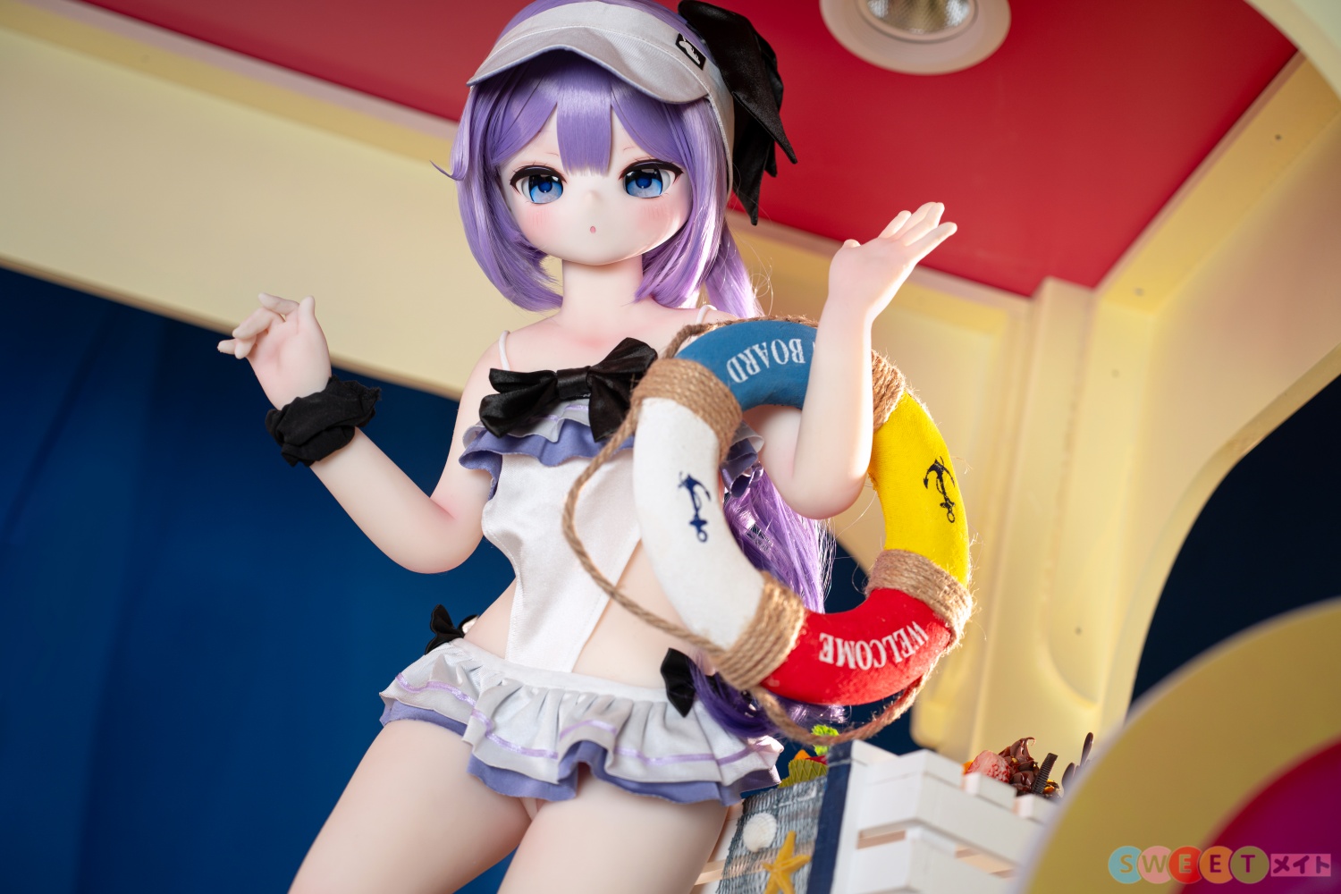 二次元ドール 水着風衣装姿