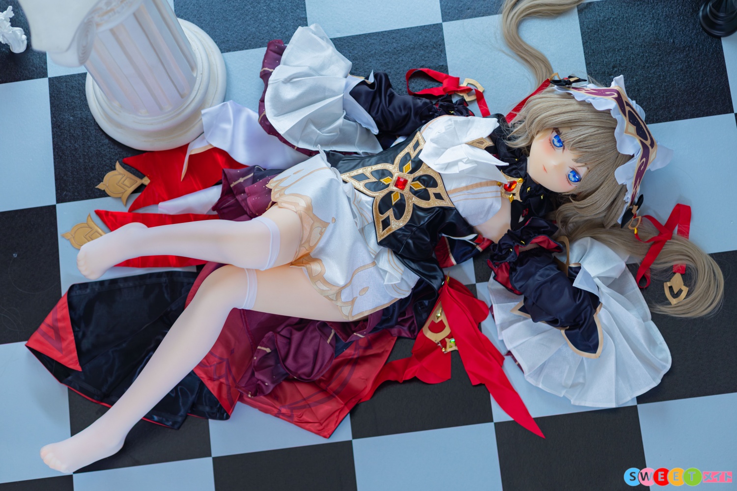 二次元ドール 145cm 全身写真 サンドローネコスプレ