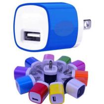 USB Colorful Travel AC Wall Charger 1A single port 5v