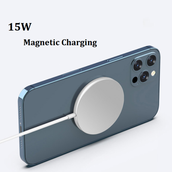 Wireless Charger Mag-Safe Wireless Charging 15W Fast Charging Qi Magnetic Charging Pad Compatible