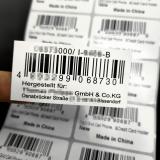 UPC code FBA ENA-13 code Barcode Sticker Customized Packing