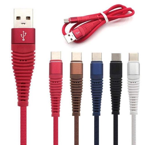 6ft（2M）Mermaid Braided Mesh Cable 2A fast Charging