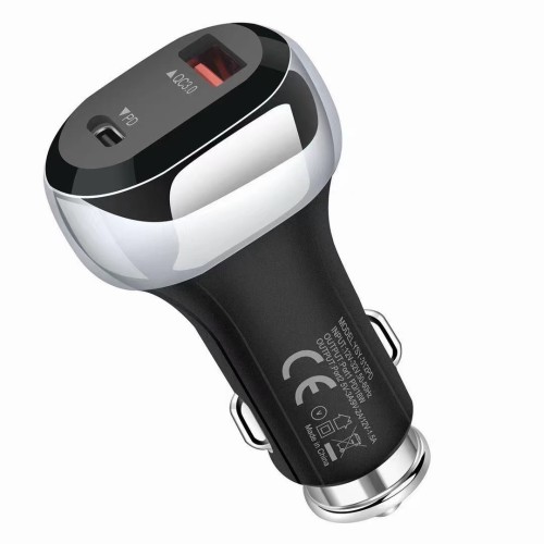 PD 20W and QC 3.0 USB port  Car Charger Adapter