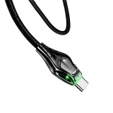 Snake Grain Design 5A High Speed Cable Black Mamba Serpentine Durable Cable