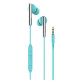 R15 Earphones Strong Cable 3.5mm Volume Control 5D Sound Colorful