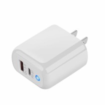 USB C Charger PD + QC3.0 TiiTak Fast Charging 2 Port Charger with 20W USB C Power Adapter, PowerPort PD 2 with Strong Plug