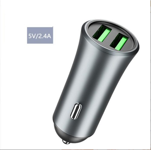 12W Car Charger,2.4A Dual USB Car Charger Plug