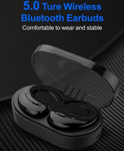 A8 Wireless Earbuds Bluetooth,Two Ears Detachable Design Headphones,Sports Earhooks Running Earphones 