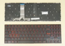 US Keyboard for Lenovo PC5YB-US 9Z.NDKBN.D01 SN20M27498 NSK-BUDBN 01 PK1313B5B00 Red backlit