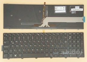 Latin Spanish Keyboard Teclado for Dell Inspiron 15-5000 Series 5542 5543 5545 5547 5548 Backlit