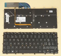 Swiss German CH Keyboard For DELL Inspiron 13 7000 2-in-1 05VH6N Backlit