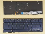 Latin Spanish Teclado Keyboard for ASUS ZenBook 3 UX390UA Dark Blue, Backlit