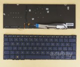 Slovenian SL Croatian Keyboard for ASUS ZenBook 3 UX390UA Dark Blue, Backlit