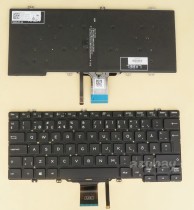 Swedish Finnish Keyboard for DELL Latitude 5300 2 in 1, Latitude 7300 5300 Backlit, 0F0DFG