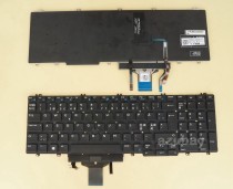 Scandinavian Nordic Swedish Keyboard For DELL Precision 7530 7730 E7530 Backlit, With Pointer