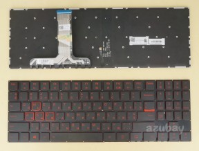 Russian Клавиатура Keyboard For Lenovo Legion Y520 Y520-15IKB Red backlit