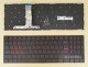 Russian Клавиатура Keyboard For Lenovo Legion Y520 Y520-15IKB Red backlit