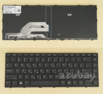 Greek Keyboard for HP Probook 430 G5 440 G5 445 G5 Black Frame