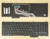 Swiss QWERTZ Tastatur Keyboard For Dell Latitude E5540, Backlit 09C92D