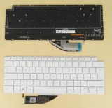 azubay.com
German Keyboard DE QWERTZ Deutsche Tastatur for Dell XPS 13 7390 2-in-1 Backlit, 0YNH16 White