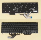 azubay.com 
UK GB British Gaming Keyboard For Laptop DELL Alienware Area 51m R2, Pey key Color Backlight, Black