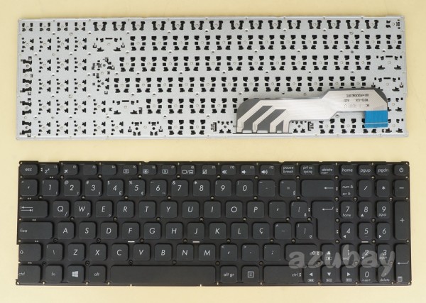 BR Portuguese Teclado Keyboard For Asus R541NA R541S R541SA R541SC R541U Black