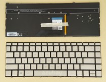 Finnish Norwegian Danish Keyboard for HP Envy 13-ad 13-ad000 13-ad100no Backlit, Golden