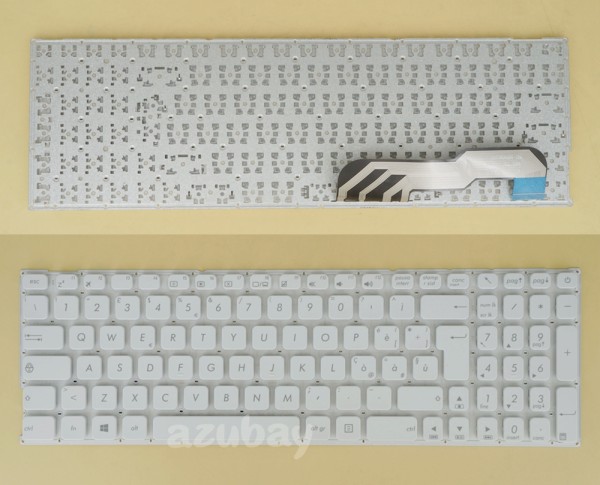 Italian Keyboard IT Tastiera for Asus R541NA R541S R541SA R541SC R541U White